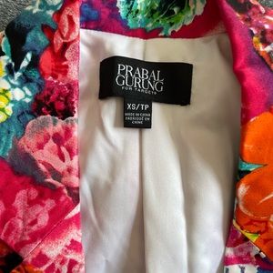 Prabal gurung for target blazer size xs